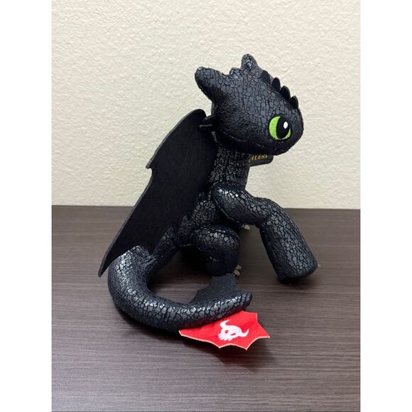 How To Train Your Dragon Live Action Toothless Plush 8 Inch 2025 NWT - Picture 2 of 6